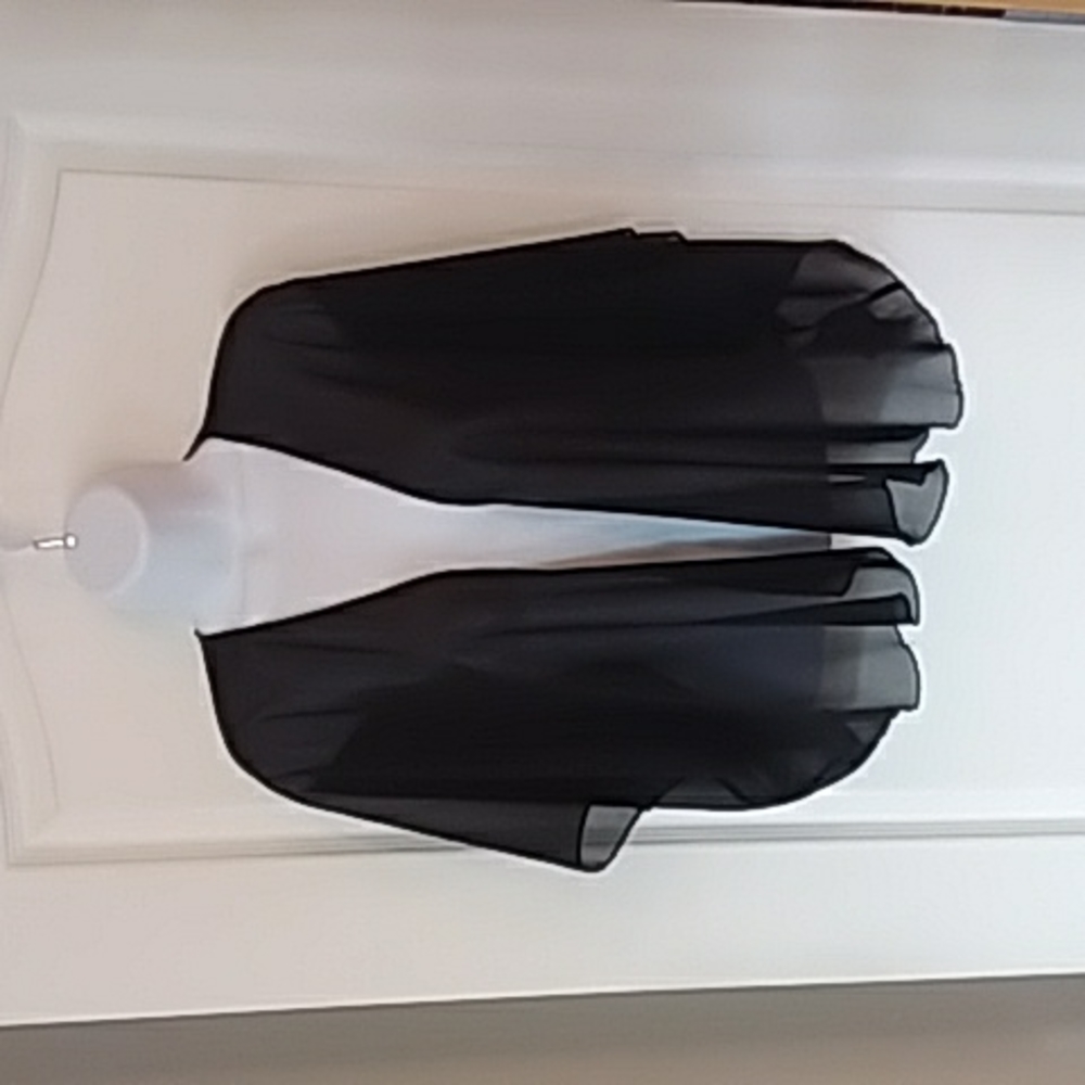 H&M sheer black shrug
